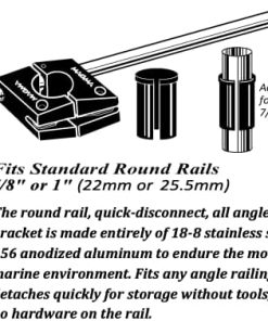 Magma Products Round Rail Grill Mounting Hardware 2