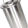 GLEAVI 1 Set Stainless Steel Meat Press with Thermometer Kitchen Tool for Homemade Burgers and Poultry Cooking Compact Meat Mold for Efficient Cooking and Flavorful Recipes