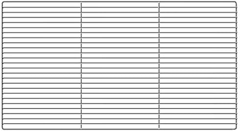 1pc Barbecue Net Square Grid Cooking Square Bbq Grill Stainless Steel Mesh Bar Baking Cooling Frame Fire Flat Chicken Duck Mesh (Size : 50x20cm) 1pc Barbecue Net Square Grid Cooking Square Bbq Grill Stainless Steel Mesh Bar Baking Cooling Frame Fire Flat Chicken Duck Mesh (Size : 50x20cm)