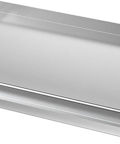 Universal Stainless Steel Cooking Griddle, Grilling Cookware, Non Stick, 23" x 16" BBQ Tools for Outdoor Grill Tailgating
