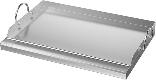 Universal Stainless Steel Cooking Griddle BBQ Tools Flat Top Plate Insert for Parties
