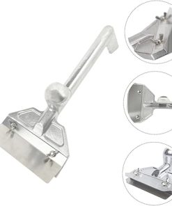VICASKY Grill Scraper Heavy Duty Stainless Steel Blade for Stovetop Griddle BBQ Cooking Scraper for Easy Cleaning 2