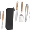 Grill Set BBQ Accessories 1set Stainless Steel Barbecue Tools for Camping Party and Outdoor Gatherings 4