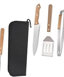 BESPORTBLE 3 Sets Stainless Steel BBQ Tools Grilling Fork Tong Multi-Functional Set Perfect for Outdoor Cooking