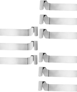 GANAZONO 3sets Griddle Spatula Holder Stainless Steel Spatula Rack Camping BBQ Tool Set 3pcs*3