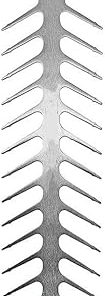 Stainless Steel Kebab, Reusable Grill Fork, Non-Slip Grill Stick, Outdoor Camping Grill Accessories, Evenly Grilled Kebabs (D) 2