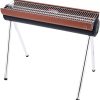 Party BBQ, Outdoor BBQ with Storage Bag, Portable Folding BBQ Camping Tools, Charcoal Grill for Travel