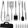 27 Piece Apron Grill Set Apron Storage Bag Barbecue Tool Set 4