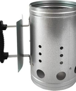 Charcoal Chimney Starter Set, Charcoal Chimney Grill Portable BBQ Air Blower, Outdoor Charcoal Barbecue Holder Accessories for Cooking