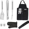 Barbecue Grilling Basket,Barbecue Tool Grilled Fish Clips Bold 430 Stainless Steel Clip 4