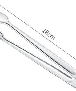 Kitchen Cooking Tongs Stainless Steel Multi-Function Grill Clip Frying Pan Camping Accessories Tongs Kitchen Tool(18cm) 2