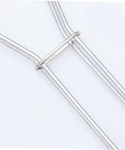 Yardwe 4Pcs Non Stick Fish Grill Clip with Wooden Handle Portable Barbecue Tool for Camping and Outdoor Picnics for Grilling Fish Steaks and Vegetables Random Handle Color 2