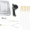 Kitchen Cooking Tongs,3pcs Kitchen Tongs Stainless Steel Serving Tongs Buffet Accessory Small Tool Ice Clips 3
