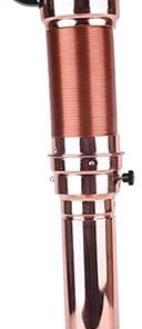 Extendable Barbecue Exhaust Pipe BBQ Chimney Accessories Easy Installation Roast Meat Shop Commercial Use Flexible 71-220cm, Pink