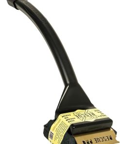 Grill Rescue BBQ Replaceable Scraper Cleaning Head, [Rescue-Upgraded], Bristle Free, Durable and Unique Scraper Tools for Cast Iron or Stainless-Steel Grates, Barbecue Cleaner (Rescue Pro)
