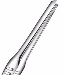 BBQ grill tongs, Stainless Steel Household Kitchen Food Clip Barbecue Steak Clip Barbecue Accessories Thickening Tool Extended Steak Clip