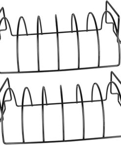 GALPADA BBQ Rack Roaster Rack for Grill Sturdy Iron BBQ Tool Outdoor Grilling Accessories