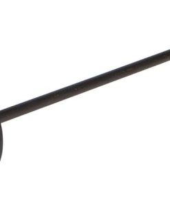BBQ Fans Circle J Branding Iron for Steak, Buns, Wood & Leather | Includes Wood Steak Plate