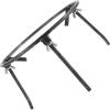 Grilled Chicken Rack BBQ Roasting Holder for Home Barbecue Efficient Design for Easy Use Silver Finish Versatile Cooking Tool for 3