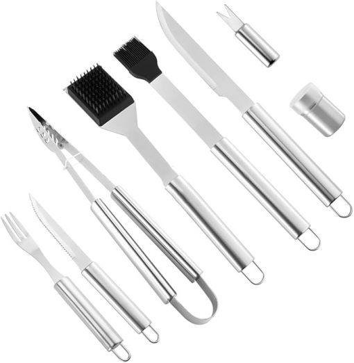 27 Pieces of Barbecue Tools Set Outdoor Barbecue Tools Set Aluminum Box Packaging - Image 2