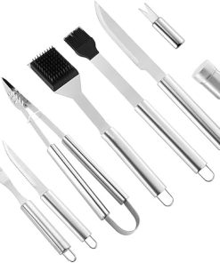 27 Pieces of Barbecue Tools Set Outdoor Barbecue Tools Set Aluminum Box Packaging 2