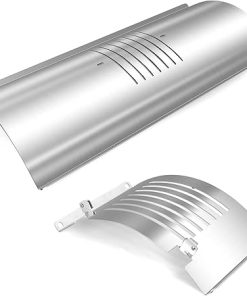 Flame Broiler Kit for Pit Boss Smoker Grill Replacement Parts,Compatible with PB1000, PB1100, PB1150, PB1600 Series and for Pro Series 1100 (PB1100PS1)Pellet Grills,Includes Main Plate and Slide Cover