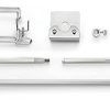 Napoleon BBQ Grill Accessory, Heavy Duty Rotisserie Kit For All Rogue BBQ Grills, Holds Up To 15 lbs, Heavy Duty Motor, Hexagonal Stainless Steel Spit Rod, 2 Forks