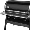 Weber SmokeFire EX6 Folding Front Shelf, Silver
