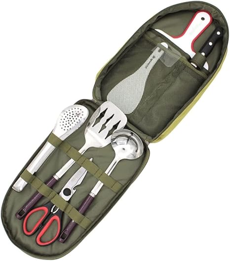 7Pcs BBQ Grill Accessories Tools Set,Stainless Steel Grilling Tools with Carry Bag,Grill Set Heavy Duty BBQ Accessories for Camping/Backyard Barbecue Outdoor Barbecue Tools,Easy to Carry 7Pcs BBQ Grill Accessories Tools Set,Stainless Steel Grilling Tools with Carry Bag,Grill Set Heavy Duty BBQ Accessories for Camping/Backyard Barbecue Outdoor Barbecue Tools,Easy to Carry