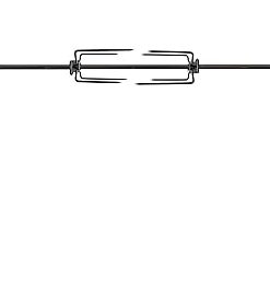 OneGrill Cordless Dual Post Open Fire Rotisserie System- 45 Inch Chrome (Chrome Motor)