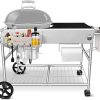 XL Chicken Grill Rack – Holds 18 Legs, Wings, Thighs, Lollipops or Turkey Drumsticks. Stainless Rotating Design for use on Grills BBQ’s Smokers Ovens 4