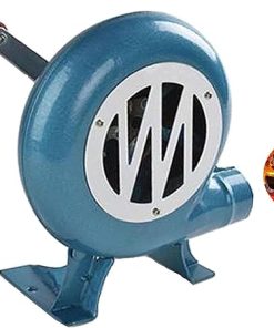 Hand Crank Blacksmith Forge Blower Iron Gear Popcorn Fan Manual Fan Manual Forge Blower Cooking Manual BBQ Air Blower BBQ Fan Coal Lighter Grill BBQ Lighters(Size:300W,Color:One Color)