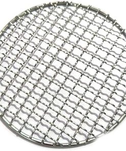 HEAGER Stainless Steel Cooking Grate Grid, Grids Grates Stainless Steel Wire Round Barbecue Grill Mesh Wire Net Stainless Steel Racks Grid Grate Picnic BBQ Tools Accessories 2