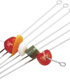 3 X Norpro 1934 Stainless Steel 14-inch Skewers, Set of 6 2
