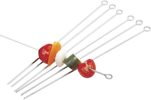 3 X Norpro 1934 Stainless Steel 14-inch Skewers, Set of 6