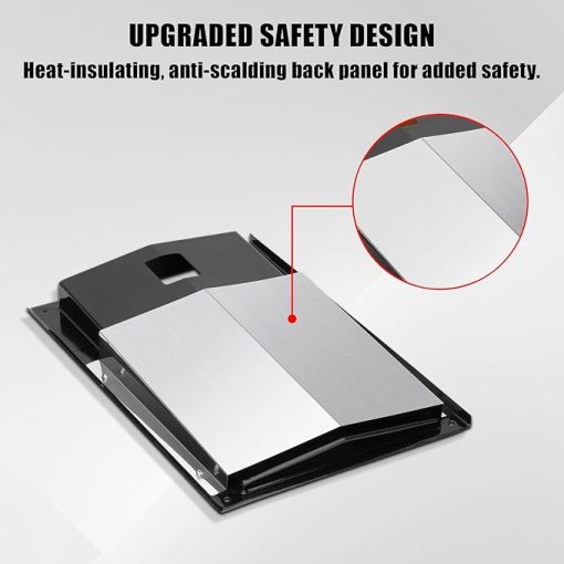 SafBbcue Genesis 300 Grease Tray with 10 Catch Pan Liner for Weber Genesis 300 Series (2007-2010) Genesis E310 Genesis E320 Gas Grills with Side Control Knob 67767 67758 Grease Tray Drip Pans - Image 2