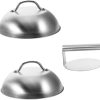 BBQ Grill Tools Set, Stainless Steel Accessories with Fire Pit & Storage Case, Portable Grilling Utensils for Outdoor Camping, Barbecue 4