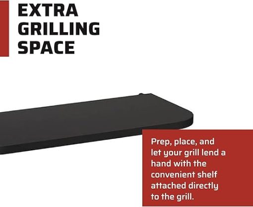 Camp Chef Pellet Grill Folding Front Shelf - Grilling Tools & Accessories for Outdoor Cooking - 36" - Image 2