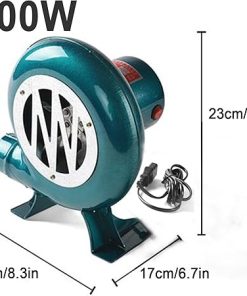 THAMBA Electric Blower, BBQ Fan Blower, Portable Air Blower for Barbecue Fire Bellows, Outdoor Cooking Camping Picnic Accessories (Size : 100W) 2