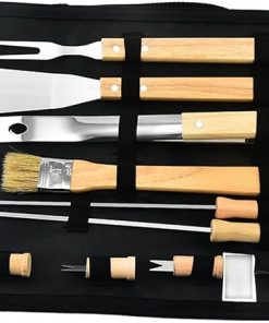 Outdoor BBQ Grill Tools Set Grill Stainless Steel Tools Heavy Duty BBQ Grilling Accessories 2