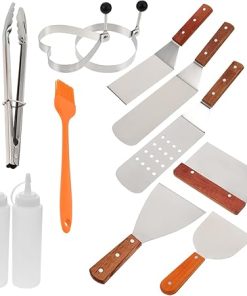 GANAZONO 1Set Outdoor Utensils Reusable Grill Accessories for Camping Picnics and Gatherings Practical Tools for Grilling Enthusiasts