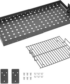 15-28 Inch Stretchable Charcoal Tray for PS9900, 47183T-21, High-Temperature Coating Charcoals Basket for HC4518L PS9500 8500 6800 6500 SH19030119 SH19030219 SH9916 Smoke Hollow Grill Replacement Part