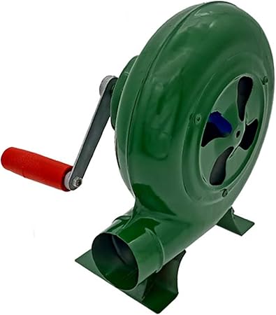 JKGHK Hand Crank Blacksmith Forging Blower, Household Small Iron Gear Portable Outdoor Cooking BBQ Fan Air Blower, for Outdoor Barbecue Fire Bellow, Camping and Picnic JKGHK Hand Crank Blacksmith Forging Blower, Household Small Iron Gear Portable Outdoor Cooking BBQ Fan Air Blower, for Outdoor Barbecue Fire Bellow, Camping and Picnic
