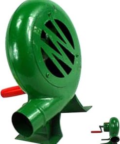 Manual Blower Outdoor Cooking Barbecue Fan Hand-cranked Air Blower BBQ Camping Supplies With Hand Crank(Size:250W,Color:One Color)