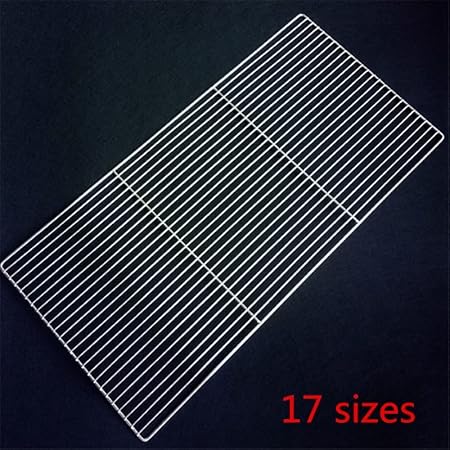 1pc Barbecue Net Square Grid Cooking Square Bbq Grill Stainless Steel Mesh Bar Baking Cooling Frame Fire Flat Chicken Duck Mesh (Size : 50x20cm) 2 1pc Barbecue Net Square Grid Cooking Square Bbq Grill Stainless Steel Mesh Bar Baking Cooling Frame Fire Flat Chicken Duck Mesh (Size : 50x20cm) - Image 2