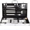 14Pcs Flat Top Griddles Cooking Accessory Set Stainless Steels Grills Cooking Tool with Spatulas Scrapers & Pots Lid 3