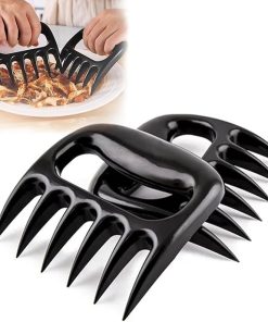 Meat Shredder Claws, Pulled Pork Claws for Meat Shredding, Chicken Shredder Tool Barbecue Accessories Gift for Men, Pack of 2