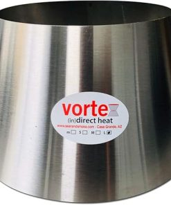 Large BBQ Vortex™ (in) Direct Cooking Charcoal Grill Accessory Cone for BGE XL Jumbo Joe UDS 55 gal – Original – USA Made -Genuine Large Size 2