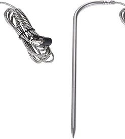 Tool parts replace for Machine 2Pcs BBQ Temperature Probe Sensor for Pit-Boss Wood Pellet Grill Barbecue 2