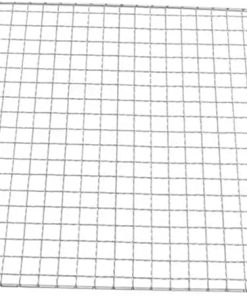 BBQ Grill Grate,outdoor barbecue net, Grids Grates Barbecue Grilling Mat Replacement Mesh Wire Net Grilling Mesh Outdoor Activities Cook BBQ Accessories(26x44cm)